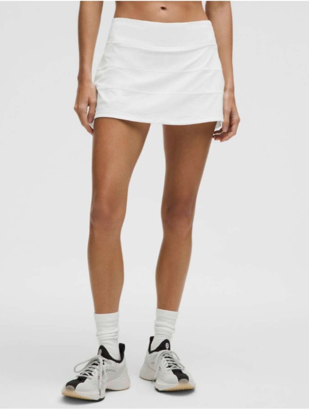 Lululemon Pace Rival Mid-Rise Skirt White Size 4